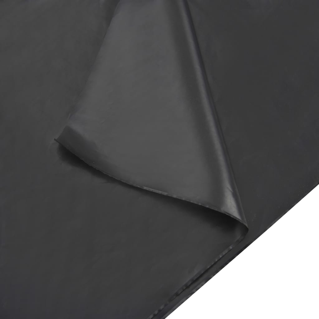 vidaXL Forro para caixa de areia 120x110 cm preto