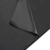 vidaXL Forro para caixa de areia 120x110 cm preto