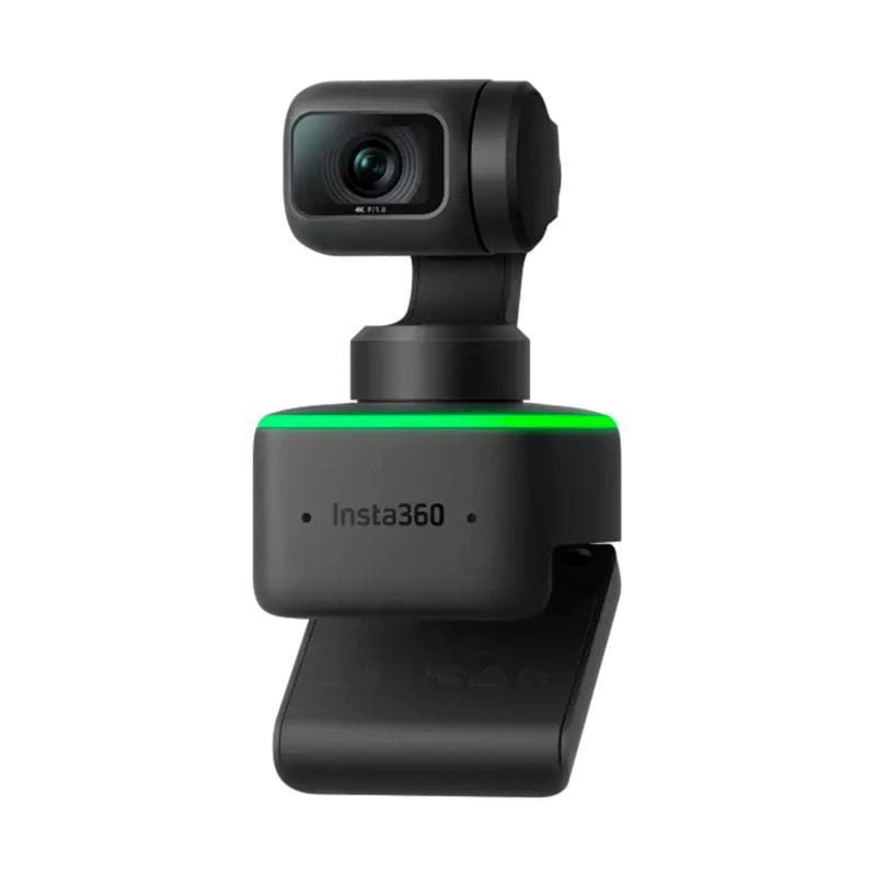 Insta360 Link Webcam 4k Impulsada por IA Preta