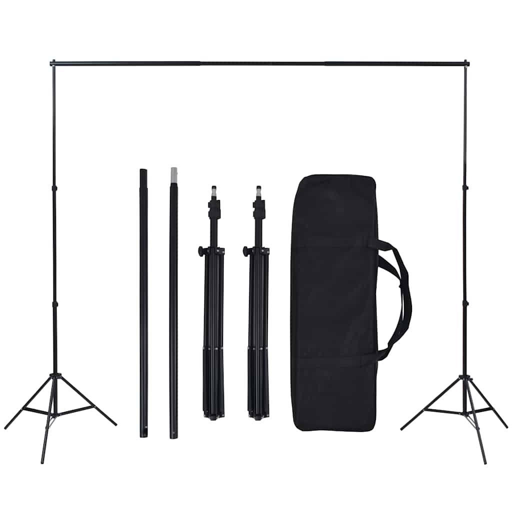 vidaXL Kit de iluminação para estúdio fotográfico