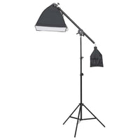 vidaXL Conjunto de iluminação para estúdio com tripé e softbox