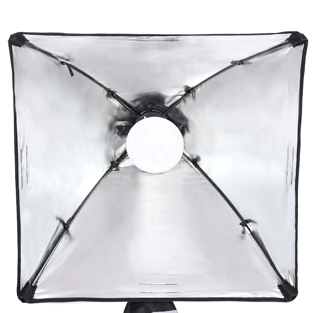 vidaXL Conjunto de iluminação para estúdio com tripé e softbox