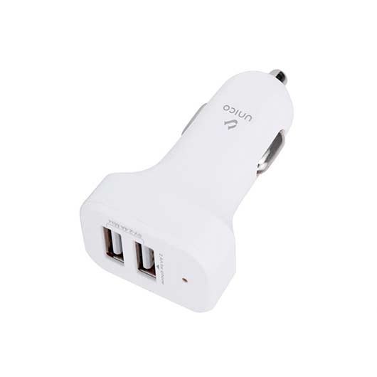 Cargador Unico De Coche Dual Usb(A)2.4A