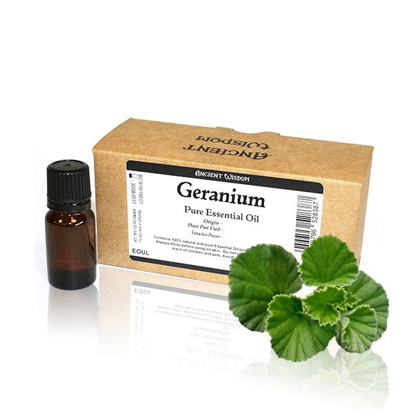 10x 10ml Geranium (Egypt) Essential Oil  Unlabelled
