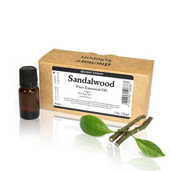 10x 10ml Sandalwood Amayris Essential Oil  Unlabelled