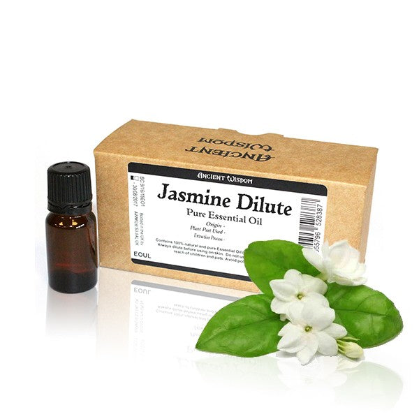 10x 10ml Jasmine Dilute Essential Oil  Unlabelled