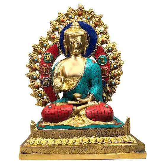 Estátua de Buda Shakyamuni (Gautama Siddartha) - 30 cm