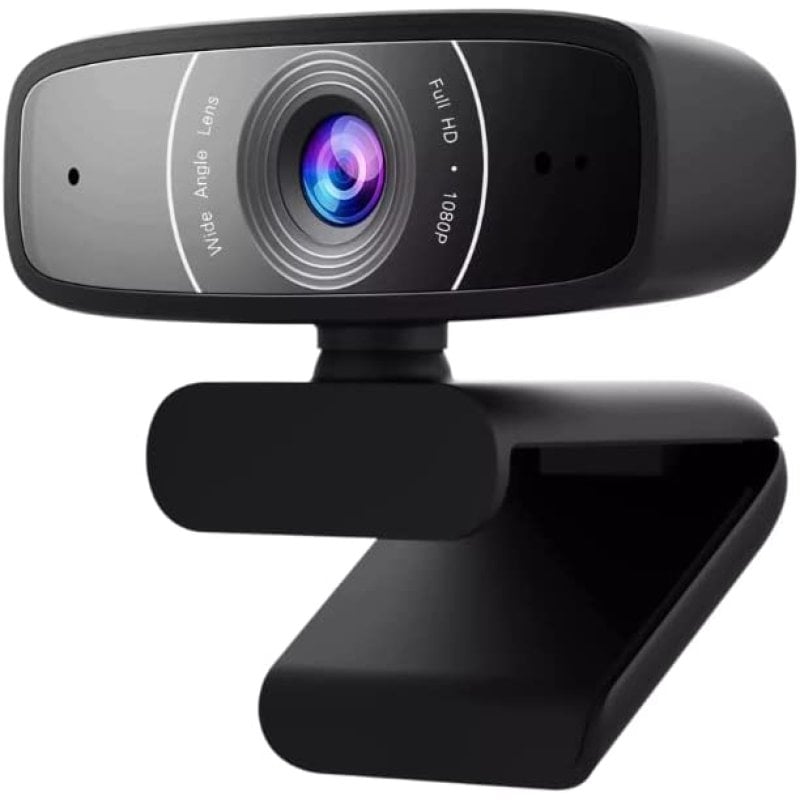 Asus C3 Webcam FullHD Preta
