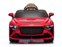 Bentley Bacalar, 12 volt elektrische kinderauto, leder zitje, rubberen banden en meer.