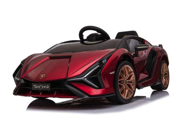 Lamborghini Sian, 12v elektrische kinderauto met vleugeldeuren
