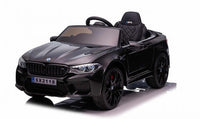 BMW M5, Leder zitje, Rubberen banden, Kinder Accu Auto!