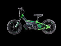 24 volt elektrische balance bike met 12 inch wielen, elektrische motor - groen