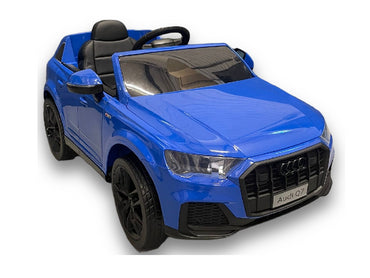Audi Q7 elektrische kinderauto, 12 volt, rubber banden en meer!
