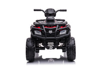 24 volt Elektrische Quad, 4 motoren, rubberen banden, leder zitting en meer!