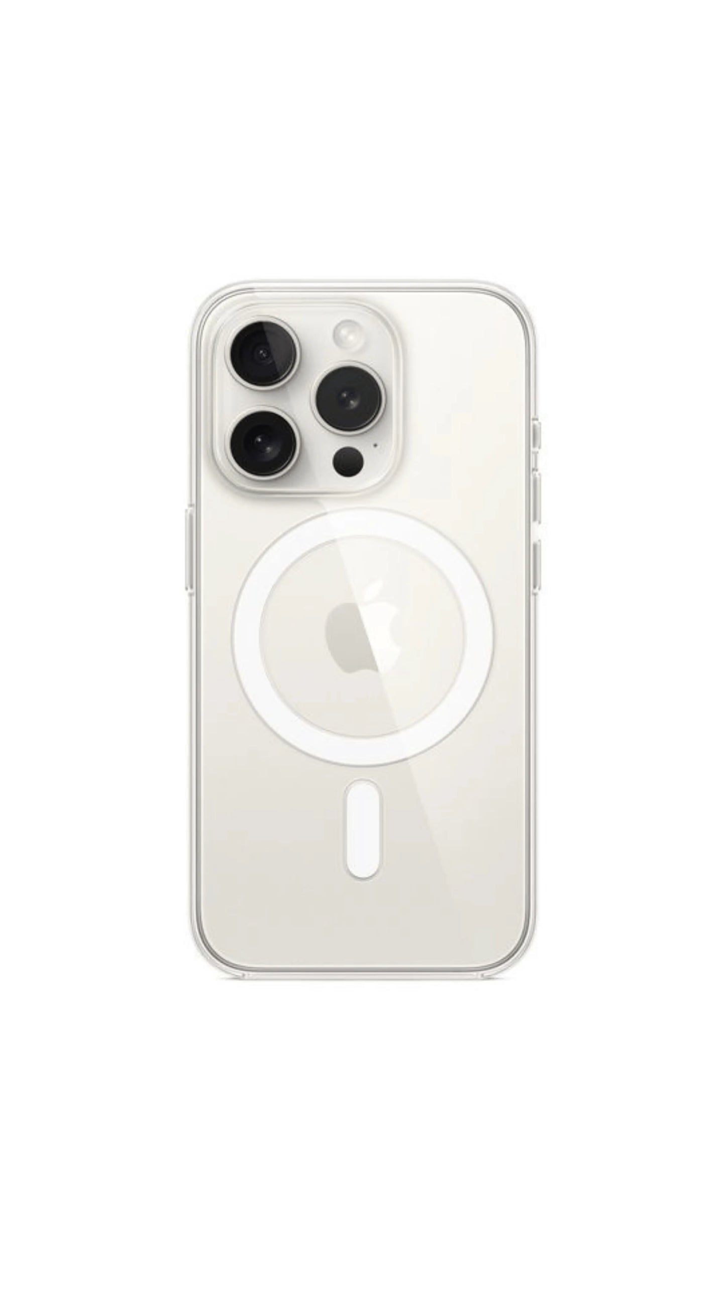 Capa para iPhone Trasparente Com Magsafe