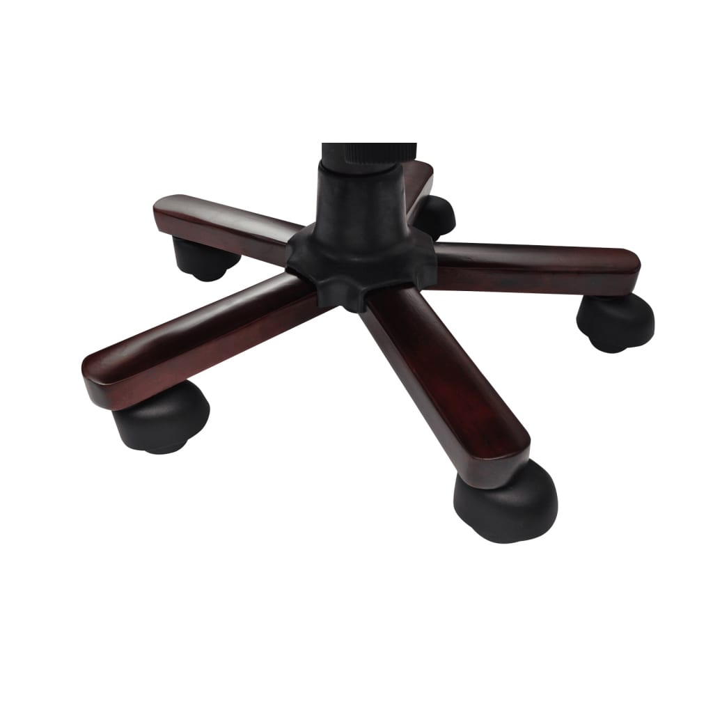 vidaXL Cadeira de escritório giratória branco