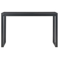 vidaXL Secretária de computador 120x60x70 cm preto