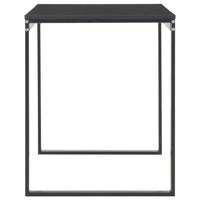 vidaXL Secretária de computador 120x60x70 cm preto