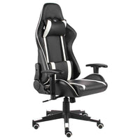 vidaXL Cadeira de gaming giratória PVC verde