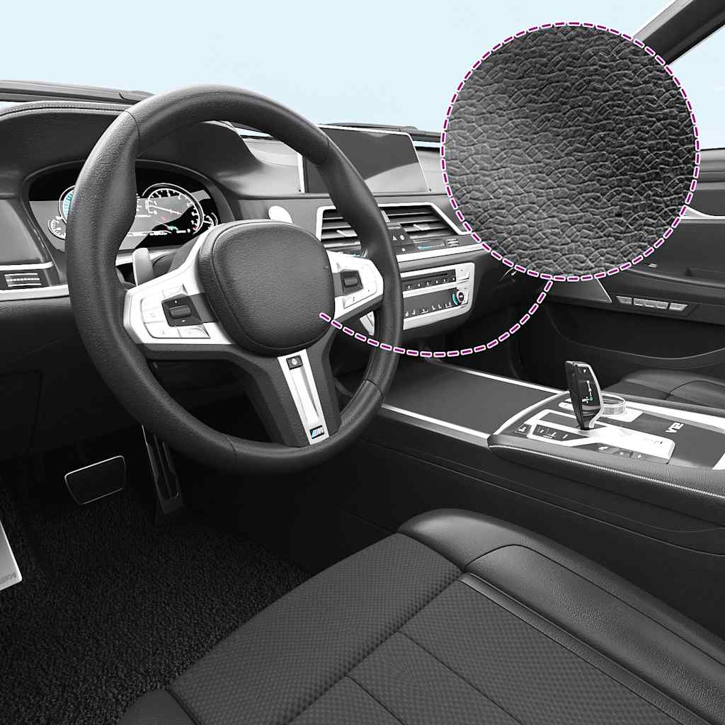 150129 Película de carro impermeável/sem bolhas 200x152cm branco mate