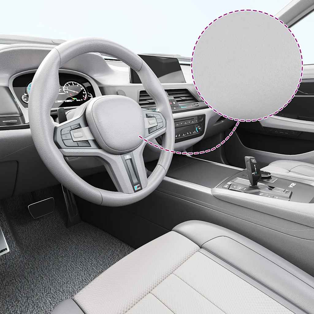 150129 Película de carro impermeável/sem bolhas 200x152cm branco mate