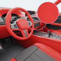 150129 Película de carro impermeável/sem bolhas 200x152cm branco mate