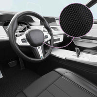 vidaXL Película para carro 100x150 cm 4D preto