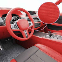 vidaXL Película para carro 100x150 cm 4D preto