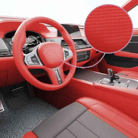 vidaXL Película para carro 100x150 cm 4D preto