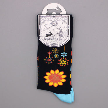 Hop Hare Bamboo Socks (41-46) - Mandala Flowers