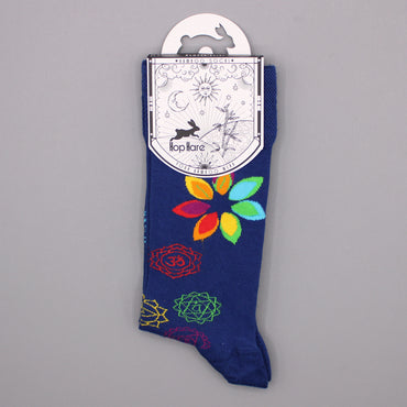 Hop Hare Bamboo Socks (41-46) - Rainbow Chakra