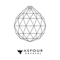 Bola de Cristal Multifacetado Asfour - 70 mm