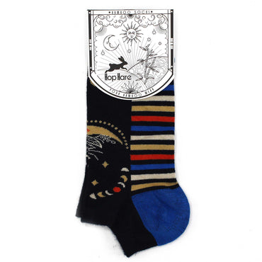 S/M Hop Hare Bamboo Socks Low (36-40) - Lunar Phases