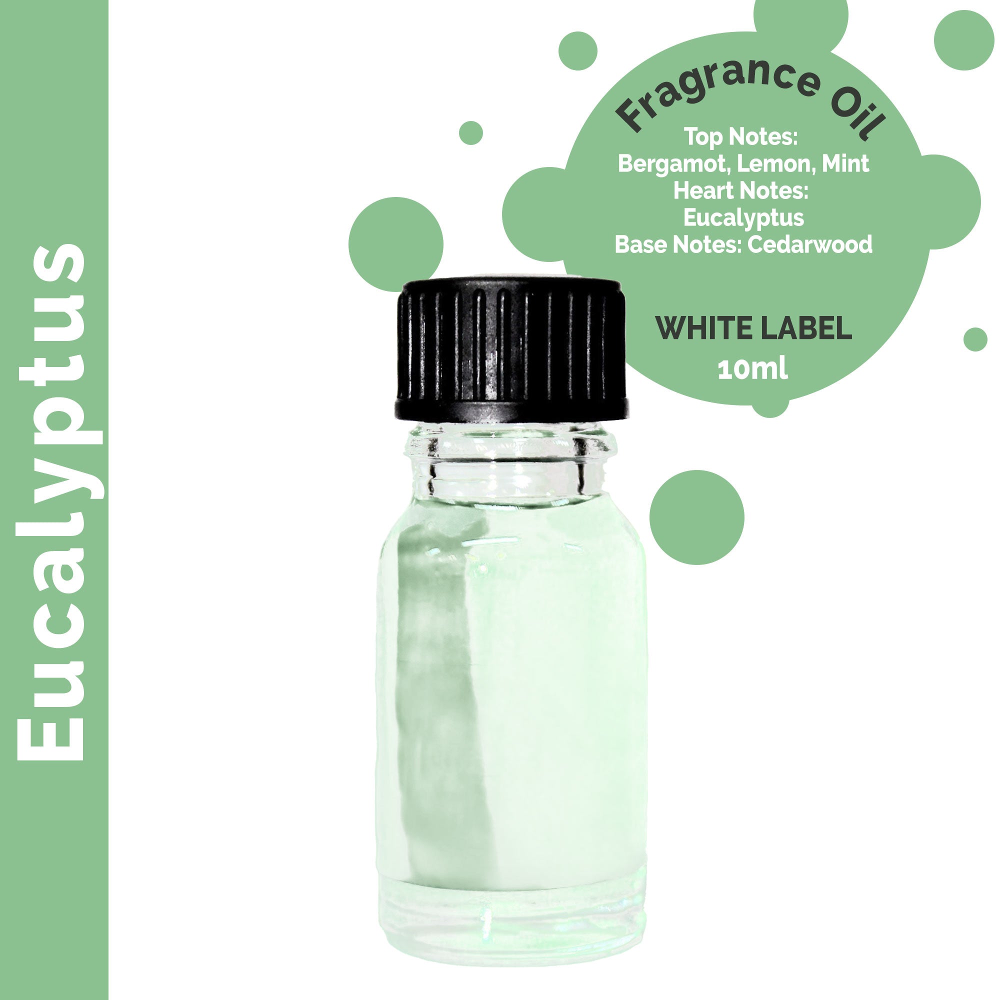 10 ml Eucalyptus Fragrance Oil - UNLABELLED