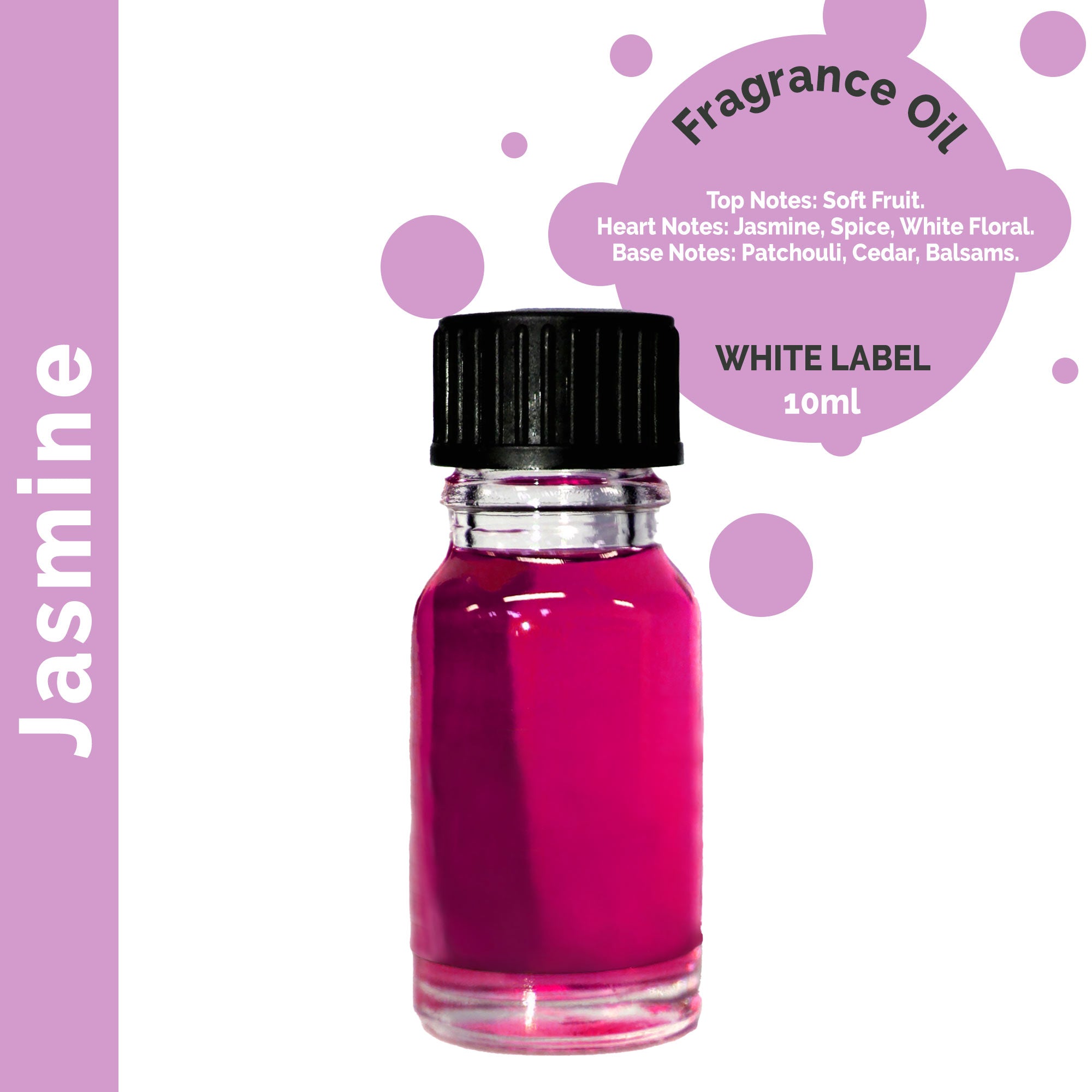 10ml Jasmine Fragrance Oil - UNLABELLED