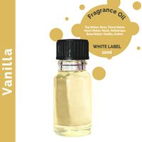 10ml Vanilla Fragrance Oil - UNLABELLED