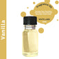 10ml Vanilla Fragrance Oil - UNLABELLED