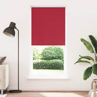 vidaXL Cortina de rolo blackout 84,4x175 cm, largura do tecido 80 cm, branca