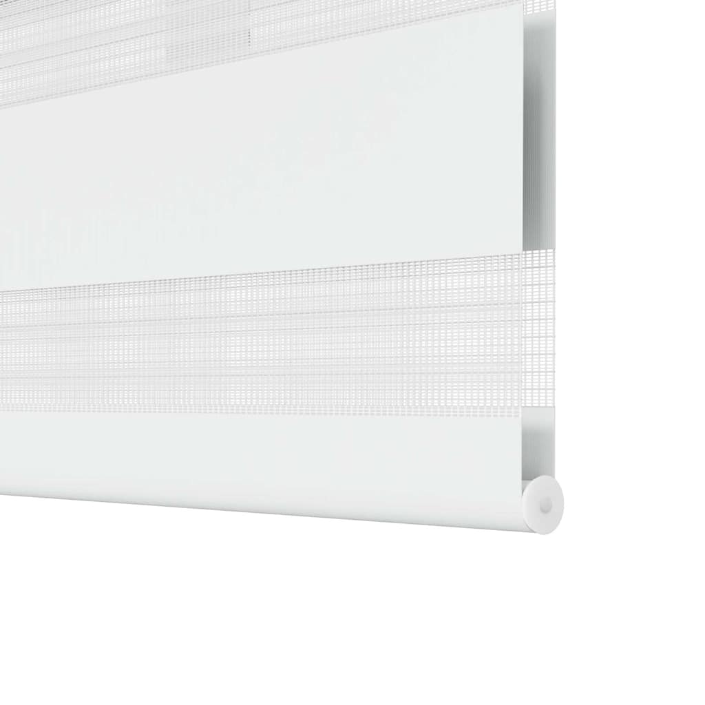 vidaXL Cortina Zebra 40,9x100 cm, Largura do tecido 36,7 cm, cinza