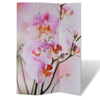 vidaXL Biombo dobrável com estampa de praia 120x170 cm