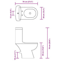 240549 Sanita com cisterna branco