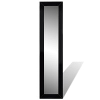 vidaXL Espelhos Preto Vidro