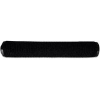 vidaXL Tapete de porta preto 90 x 60 cm em PVC