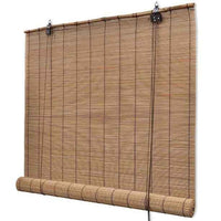 Estore de enrolar 80 x 160 cm bambu natural