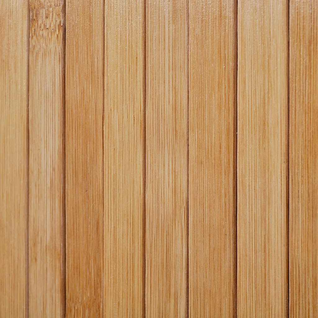 vidaXL Biombo/divisória de sala largura 250 cm altura 165 cm bambu natural