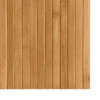 vidaXL Biombo/divisória de sala largura 250 cm altura 165 cm bambu natural