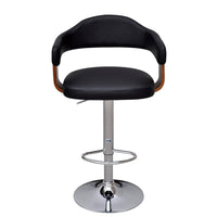 vidaXL Bancos de bar 2 pcs madeira curvada
