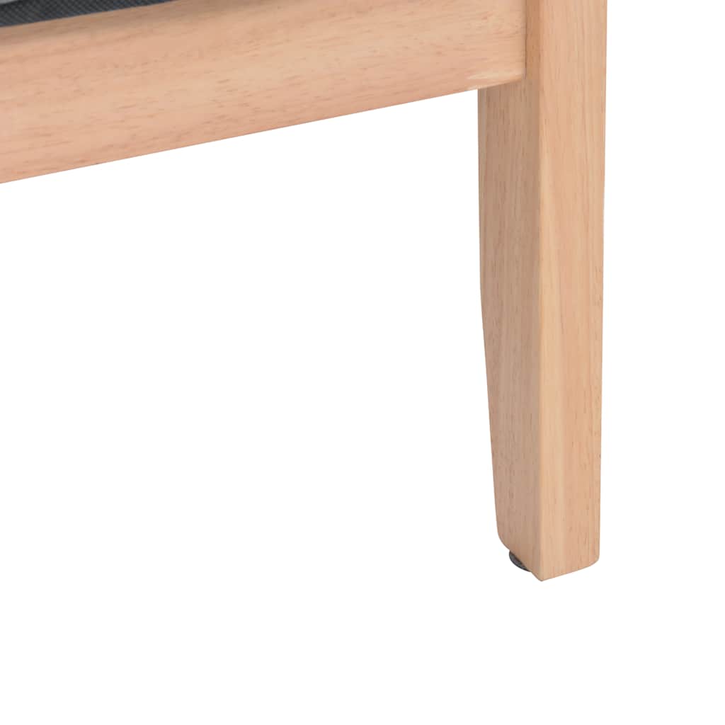 vidaXL Poltrona em tecido cinzento-claro