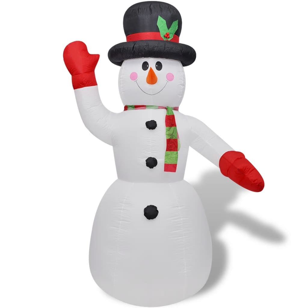 Boneco de neve insuflável 240 cm