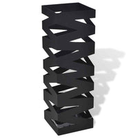 Suporte guarda-chuvas/de armazenamento quadrado branco aço 48,5 cm